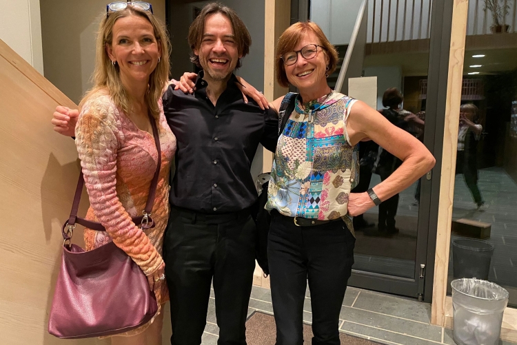 Karin Hesse, Vadim Neselovskyi und Doris Wiening