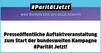 Pressemappe Parität Jetzt!